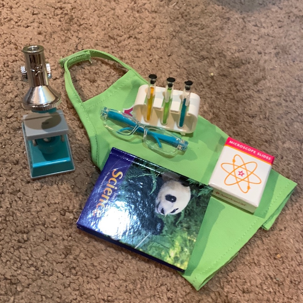 American Girl Doll Science Lab Set